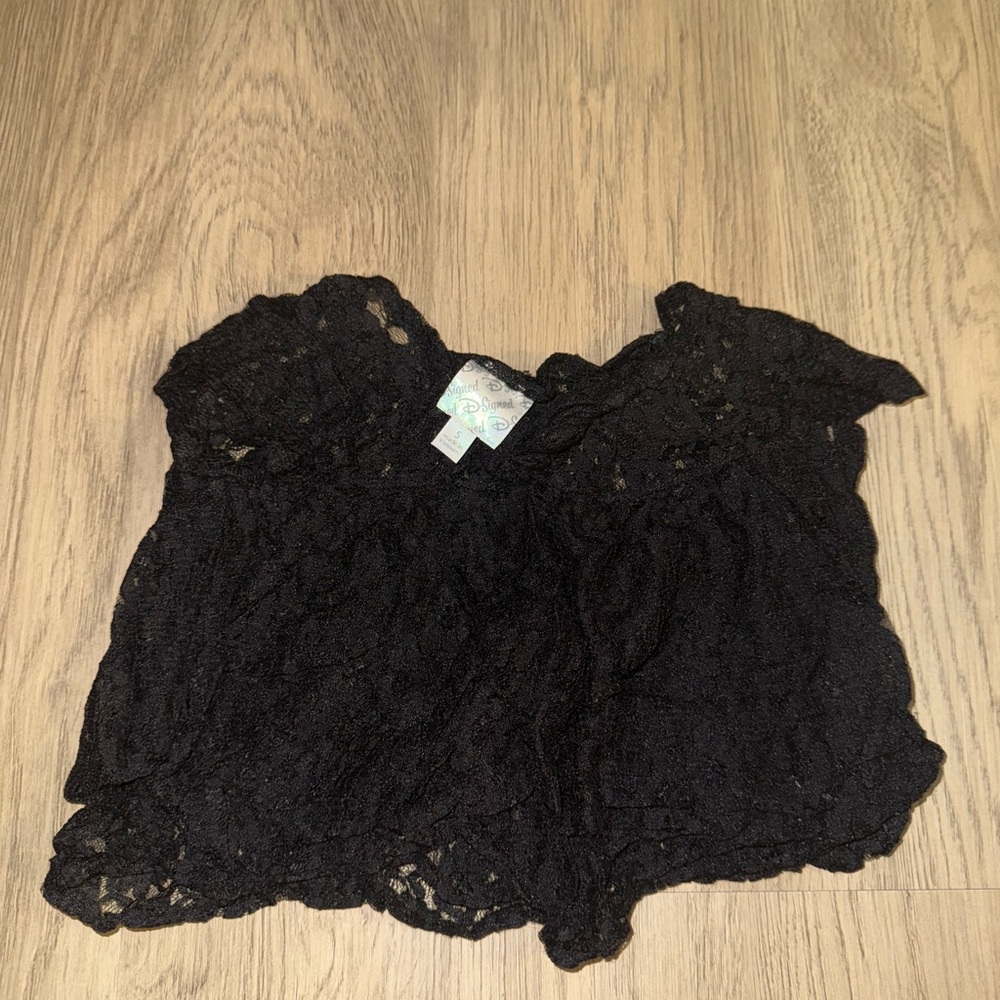 ⭐️Disney Black Lace‎ Blouse⭐️